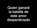TE ENAMORASTE DE TI LETRA - H