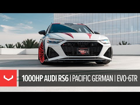 1000HP Audi RS6 | Vossen Forged EVO-6TR | Pacific German