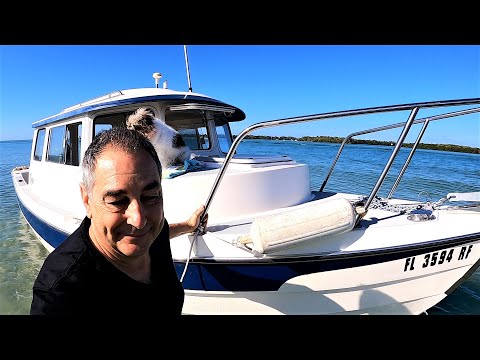Florida CDory Boat Island Camping Dec 2021