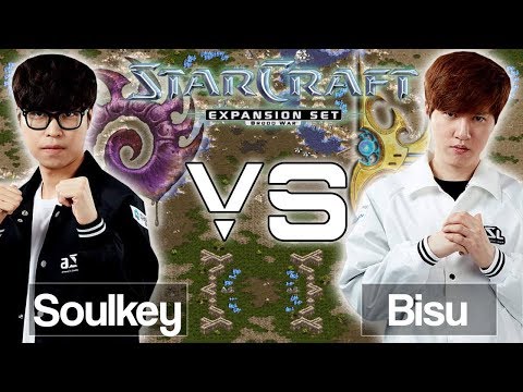 Starcraft Broodwar: Bisu vs Soulkey (PvZ 2017)