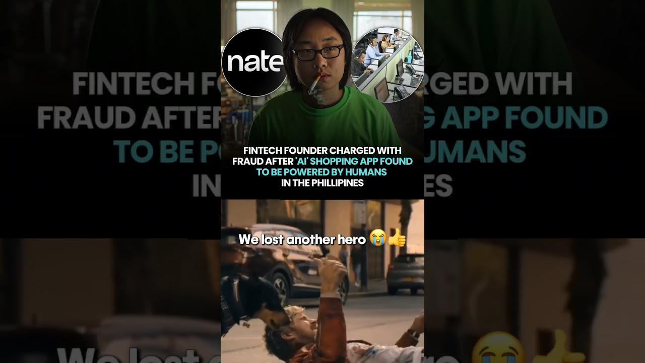 Founder of Nate App Charged with Fraud Over Fake AI Claims 🚨 #success #successmindset