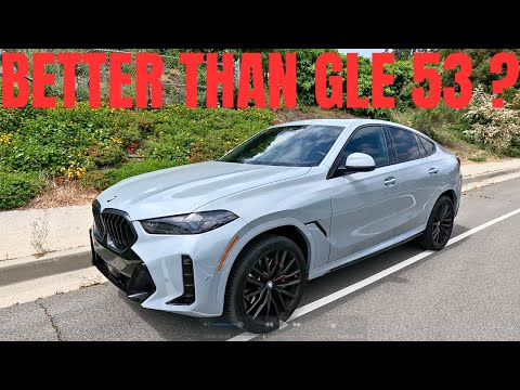 Does 2024 BMW X6 xDrive 40i Offer More Value than Mercedes GLE 53 AMG?
