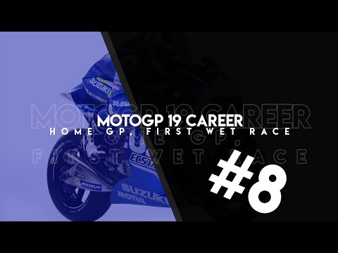 MotoGP 19 Career #8 Home GP, first wet race!