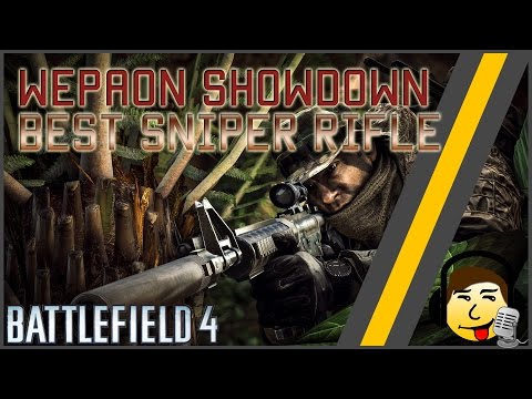 [BF4] Weapon Showdown - Best Sniper Rifle! [2016]