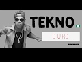 Tekno - Duro (Afrobeat Lyrics provided by Cariboake The Official Karaoke Event)