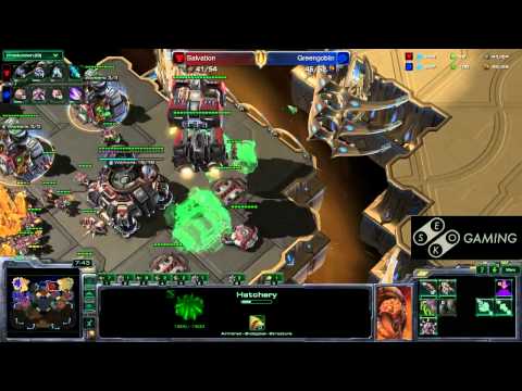 SeKo Starcraft  - Salvation vs Greengoblin Game 2 - WCS 2014 SC2 Replay
