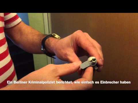 Der Korkenzieher-Trick der Einbrecher
