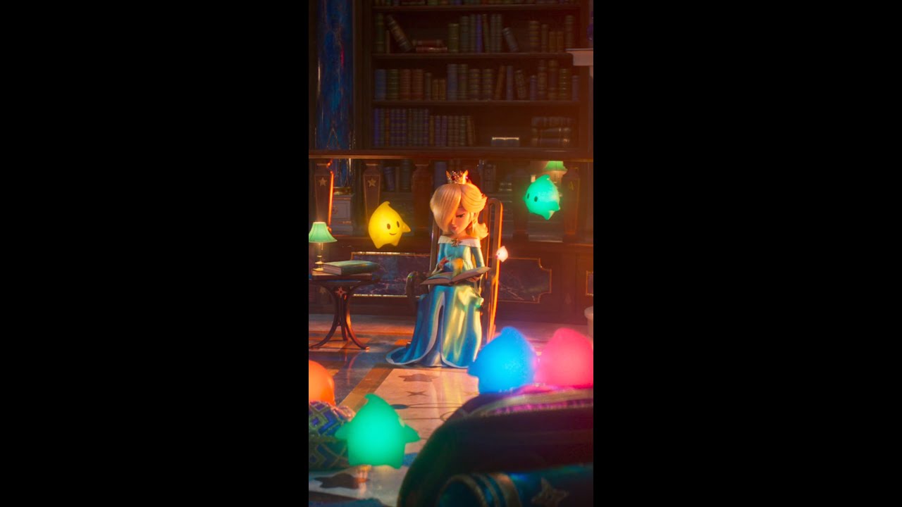 Miniature de la vidéo Brie Larson voices Rosalina. du film Super Mario Galaxy, le film