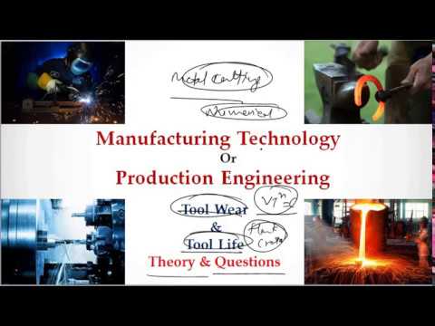 Tool Wear & Tool Life Theory & Question Answer