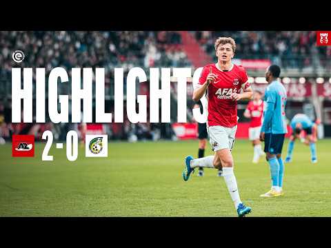 AZ Alkmaar Zaanstreek 2-0 Fortuna Sittard 