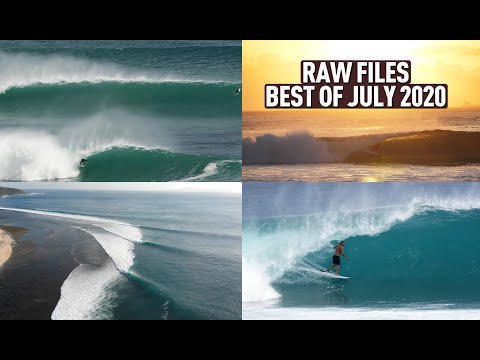 The Best Waves of JULY 2020 in Bali and Desert Point - RAWFILES