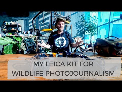 My Photography Gear as a Wildlife Photojournalist