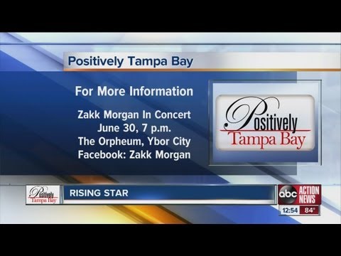 Positively Tampa Bay:  Rising Star Zakk Morgan