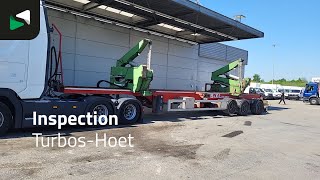 Turbos Hoet Sideloader 3 axles Container Sideloader Seitenlader Lift + Lenka container oplegger te koop - Foto 4 | Autoline BE Turbos Hoet Sideloader 3 axles Container Sideloader Seitenlader Lift + Lenka container oplegger | Foto 4 - Autoline