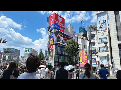 Live Tokyo Walk - Shibuya to the 3D Cat in Shinjuku - Streamed Live From the OnePlus Nord 2 5G