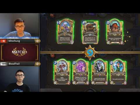 Hearthstone Grandmasters 2019: Blitzchung vs BloodTrail | Week 2 Day 1 | Americas
