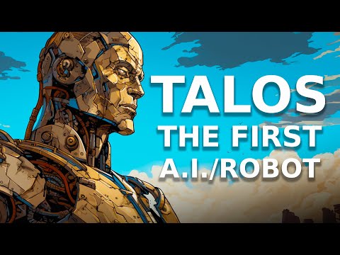 Origin Of TALOS The First A.I. Robot || Greek Mythology