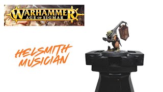 How to paint the Helsmiths Musician Part 2 from Warhammer: Age of Sigmar