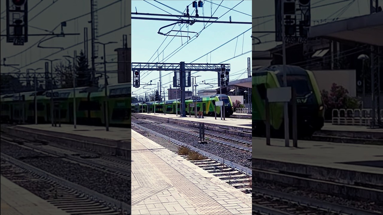 Before traveling by train, Fara In Sabina.#travel #explore #train #youtubeshorts