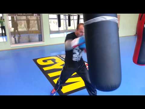 Dejan Zavec during training, January 2013