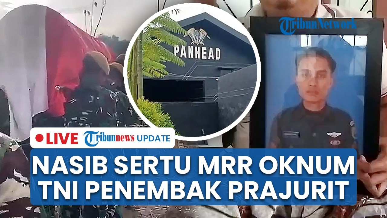 LIVE: Nasib Oknum TNI Penembak Mati Sesama Prajurit di Kafe Palembang, Kapendam Tegaskan Sanksi