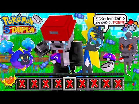 Minecraft Pixelmon S em Dupla #4 O Pokémon que ACABOU com a Série e Mega Evolução!