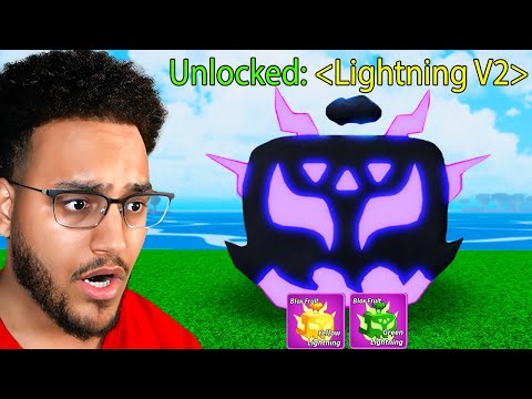 Fully Awakening NEW Lightning Fruit in Blox Fruits