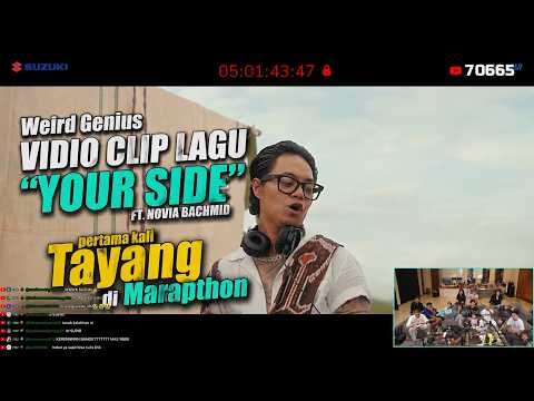 MUSIC CLIP FOR THE SONG \YOUR SIDE\ FT. NOVIA BACHMID, Weird Genius WILL BE SHOWED AT THE MARAPTH...