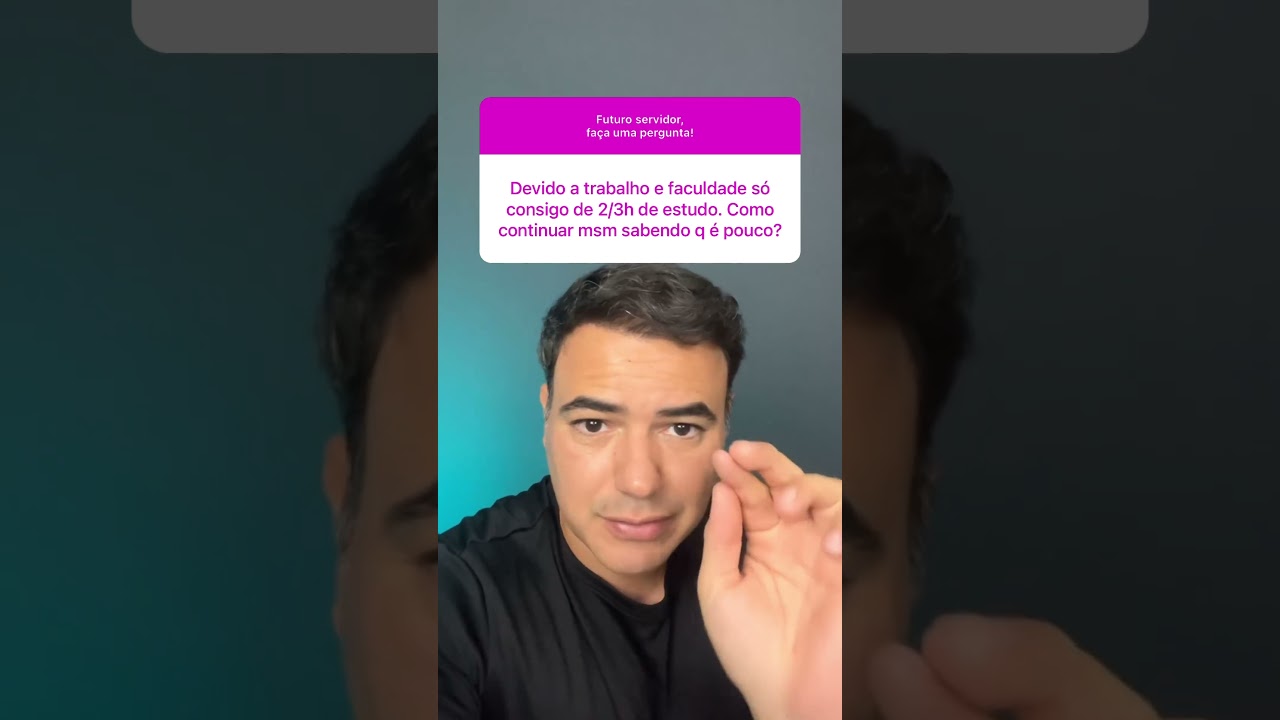 2 ou 3 horas de estudo por dia é pouco?