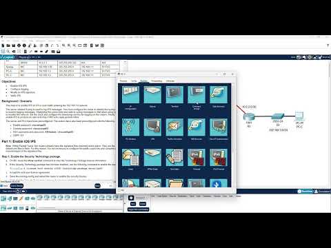 5.4.1.2 Packet Tracer   Configure IOS Intrusion Prevention System IPS Using CLI