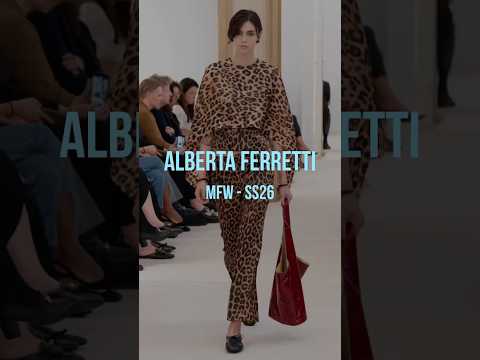 📍MILAN FASHION WEEK - ALBERTA FERRETTI