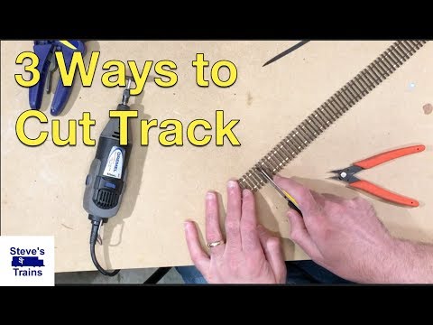 3 Ways to Cut Flex Track for your Model Railroad