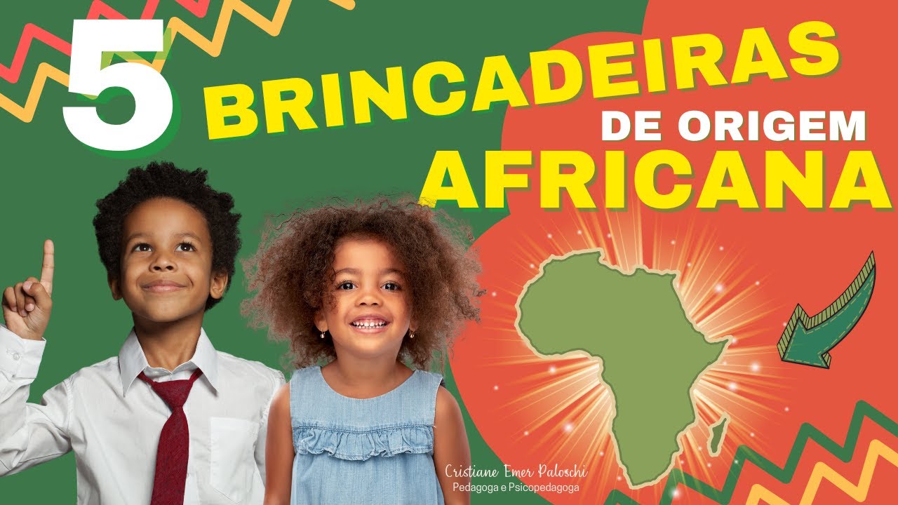 5 Super BRINCADEIRAS de Origem AFRICANA para brincar com as crianças #consciêncianegra