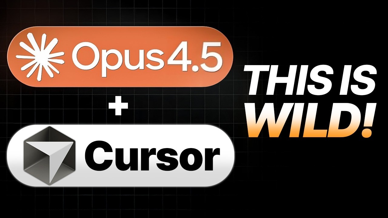 NEW Cursor + Opus 4.5  just CHANGED EVERYTHING!
