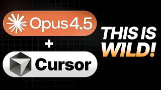 NEW Cursor + Opus 4.5  just CHANGED EVERYTHING!