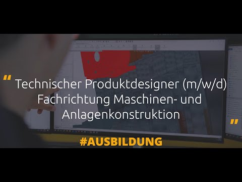 Technischer Produktdesigner: Ausbildung bei stela kurz erklärt