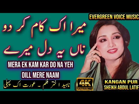 Nahid Akhtar song | mera ek kam kar do na | Urdu- Hindi song | remix song | jhankar song