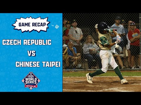 Game Highlights: Chinese Taipei defeats Czech Republic | Junior League Baseball World Series