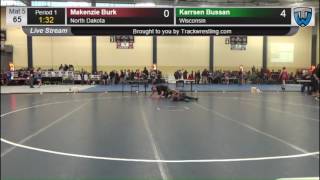 6003 Bantam 65 Makenzie Burk North Dakota vs Karrsen Bussan Wisconsin 7860805104