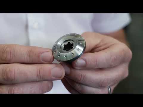 Hanwha machine improved tool life by 30% on this EN24T part