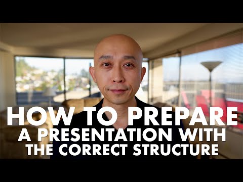 How to Prepare a Presentation with the Correct Structure