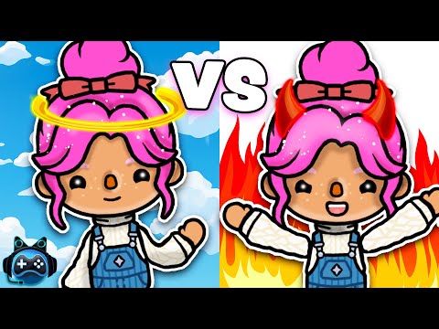 GUTER ZWILLING vs BÖSER ZWILLING!😇👿 XXL FILM! Toca Boca Story Deutsch | Toca Rosa