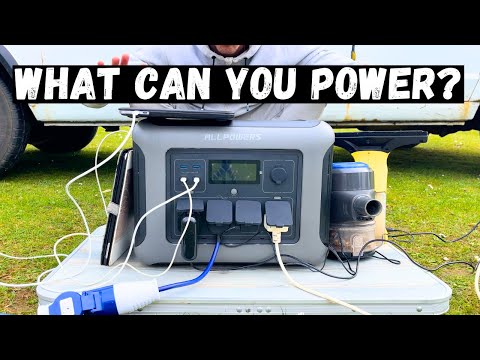 Allpowers R1500 Portable Power Station & Solar REVIEW