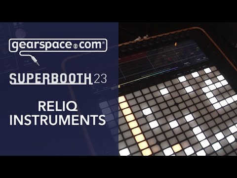 Reliq Hybrid Sequencer - Gearspace @ Superbooth 2023