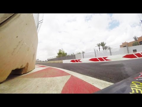 Onboardlap Marrakech street circuit, Tom Coronel DHL, FIA WTCC 2016 and city intro Morocco wtcr