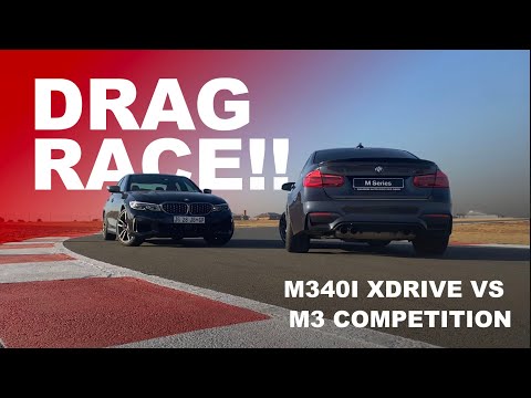 BMW M340i xDrive VS BMW M3 Competition (F80) Drag Race!!