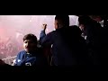 Lille OSC Fans Full Celebration With Players Bus