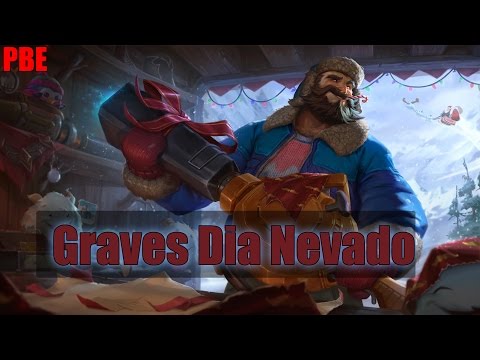 Nuevo Skin - Graves Dia Nevado (Snow Day Graves) 1350RP