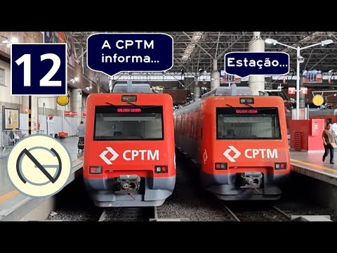 [1167] CPTM - Audible Announcements Line 12 - Sapphire (2000 Series)