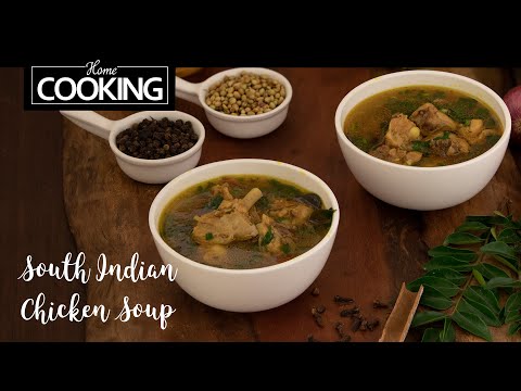 South Indian Style Chicken Soup | Chicken recipes | Starter | Non veg starter